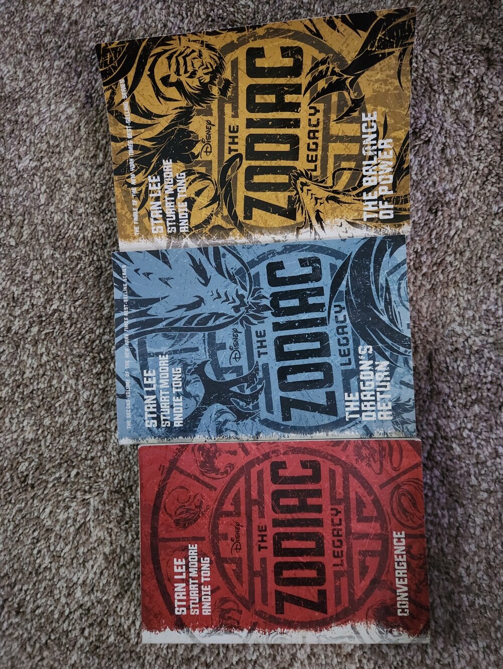 Complete Series Disney's Zodiac Legacy By Stan Lee